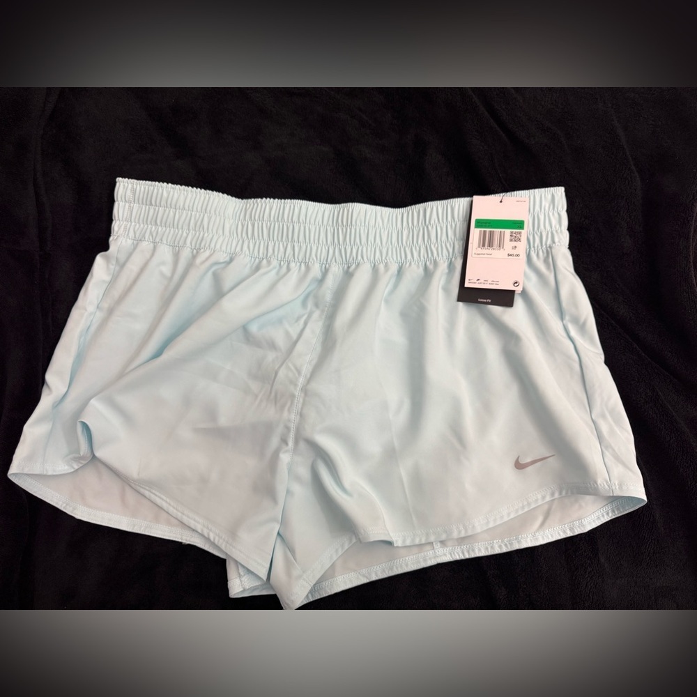 Nike Women's Light Blue Shorts